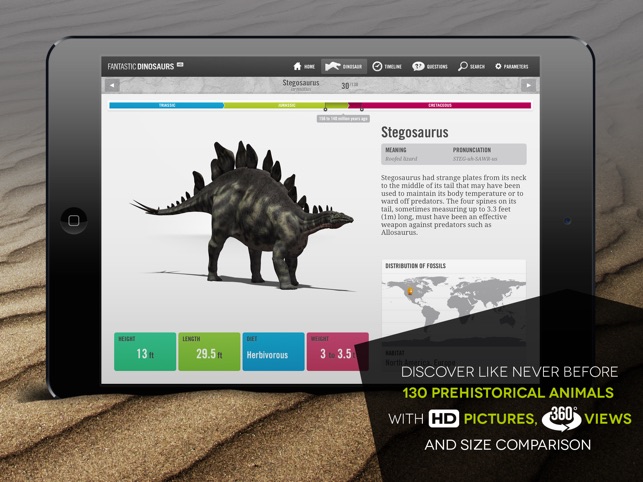 Fantastic Dinosaurs HD