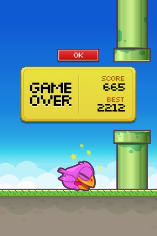 Clumsy Bird Pipe - Flappy Splashy Flyer screenshot 4