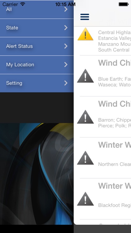 Severe Weather from NOAA/NWS