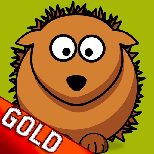 Hedgehog Bouncing Party In The Gold Wild Forest - Gold Edition icon