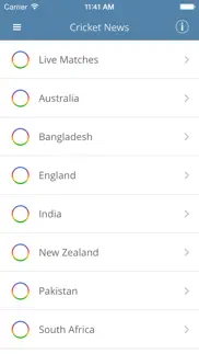 live cricket scores & news iphone screenshot 2