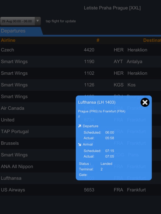 Prague Airport Pro (PRG) + Flight Tracker HD