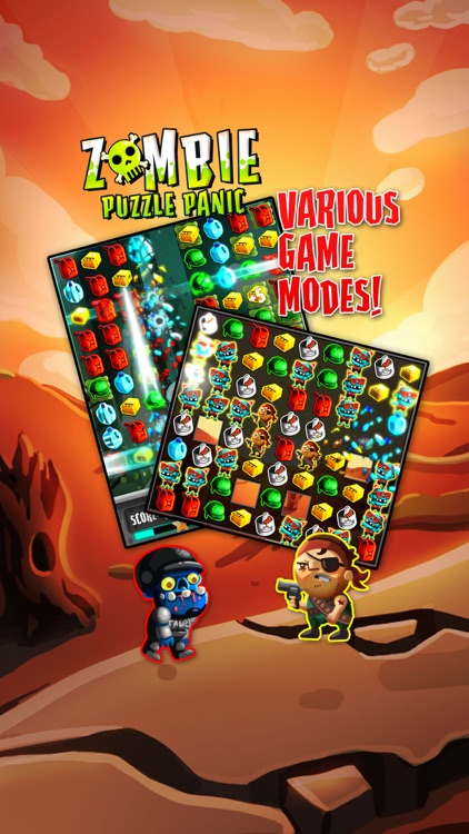 Zombie Puzzle Panic