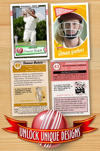Cricket Card Maker - Make Your Own Custom Cricket Cards with Starr Cards screenshot 3
