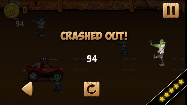 Cop Monster Trucks Vs Zombies Pro - Desert Police Fast Shooting Racing Game screenshot-4