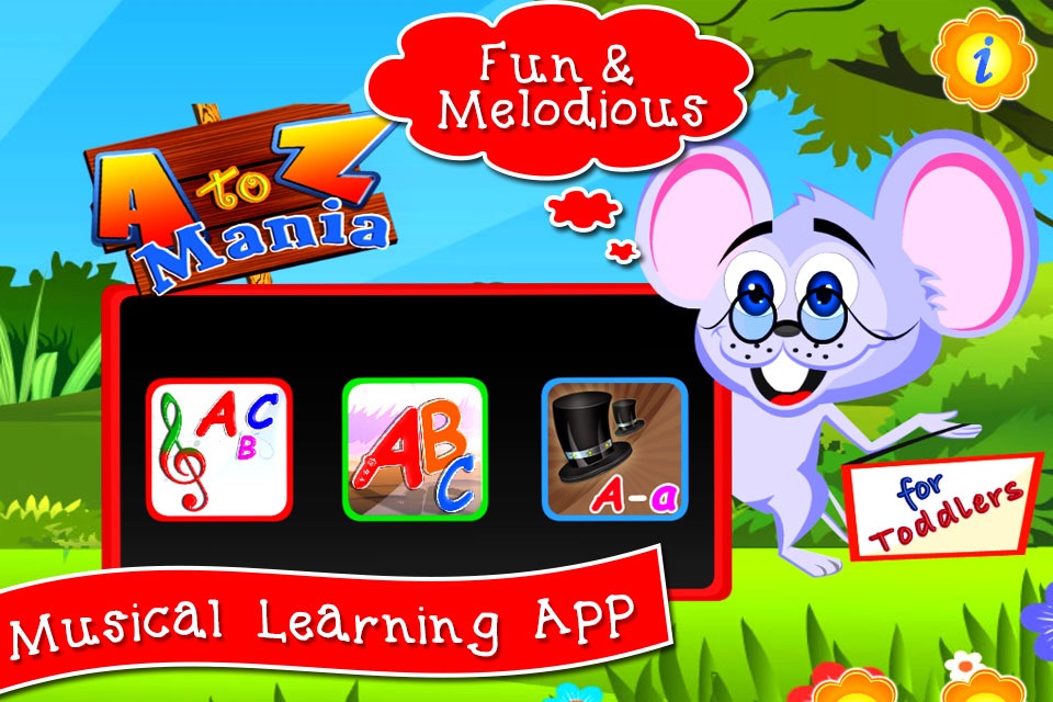 A-Z Mania – Learn English Grammar and Build Vocabulary With This Musical English Learning App For Preschool Kindergarten Kids & Primary Grade School Children screenshot 2
