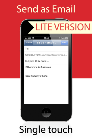 Write Lite - One touch speech to text dictation, voice recognition with direct message sms email and reminders. screenshot 3