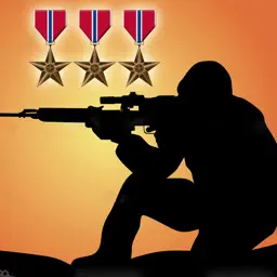 Army Sniper Desert War Hero Free app icon