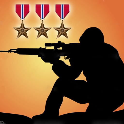 Army Sniper Desert War Hero Free Icon