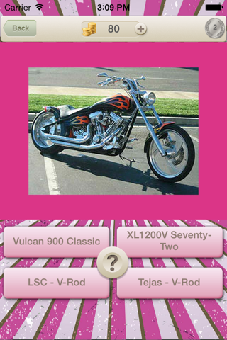 Cruiser Motorcycles Quiz : Guess Name for New Style Motorbike screenshot 2