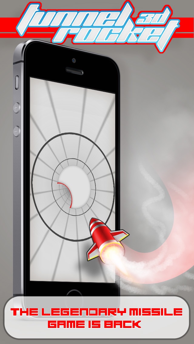 Screenshot #1 pour Tunnel Rocket 3D