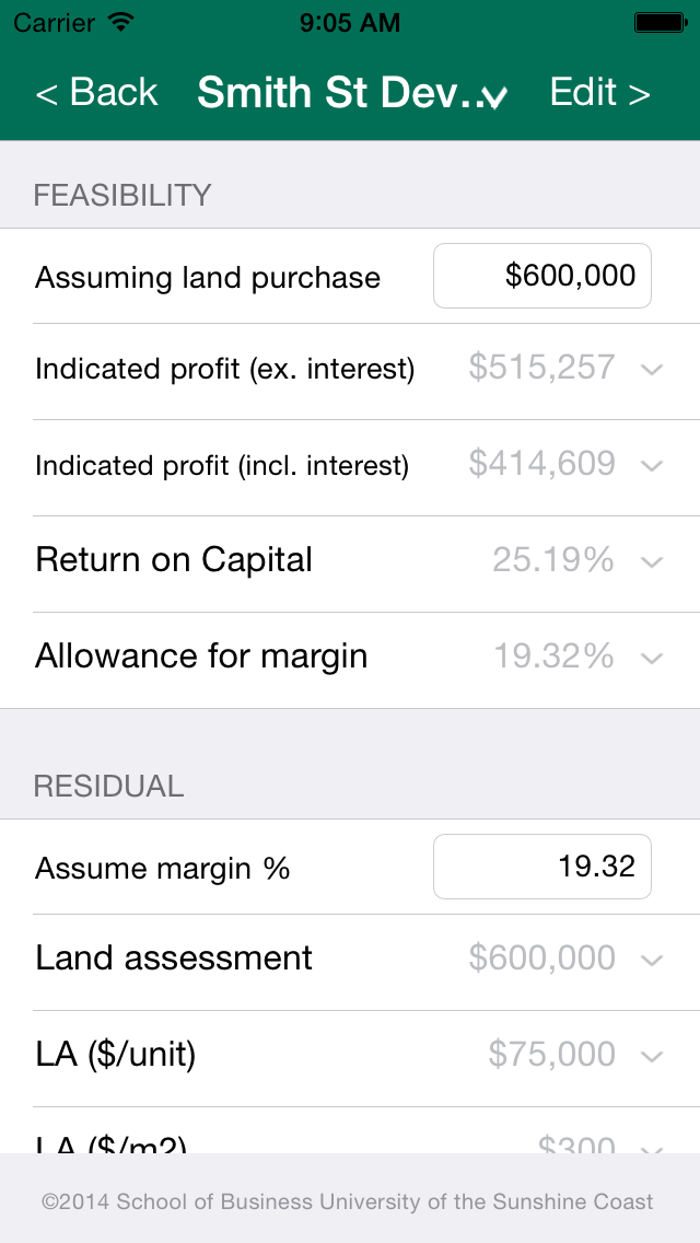 How to cancel & delete Real Estate Feasibility from iphone & ipad 3