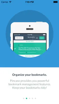 Pincase - A Pinboard.in client, that is simple, elegant and powerful, perfect for managing your daily discoveries. iphone bilder 0