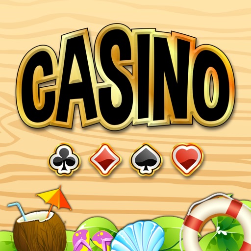 Hot Caribbean Slots - A Las Vegas Style Casino Game by My Town Marketing Icon
