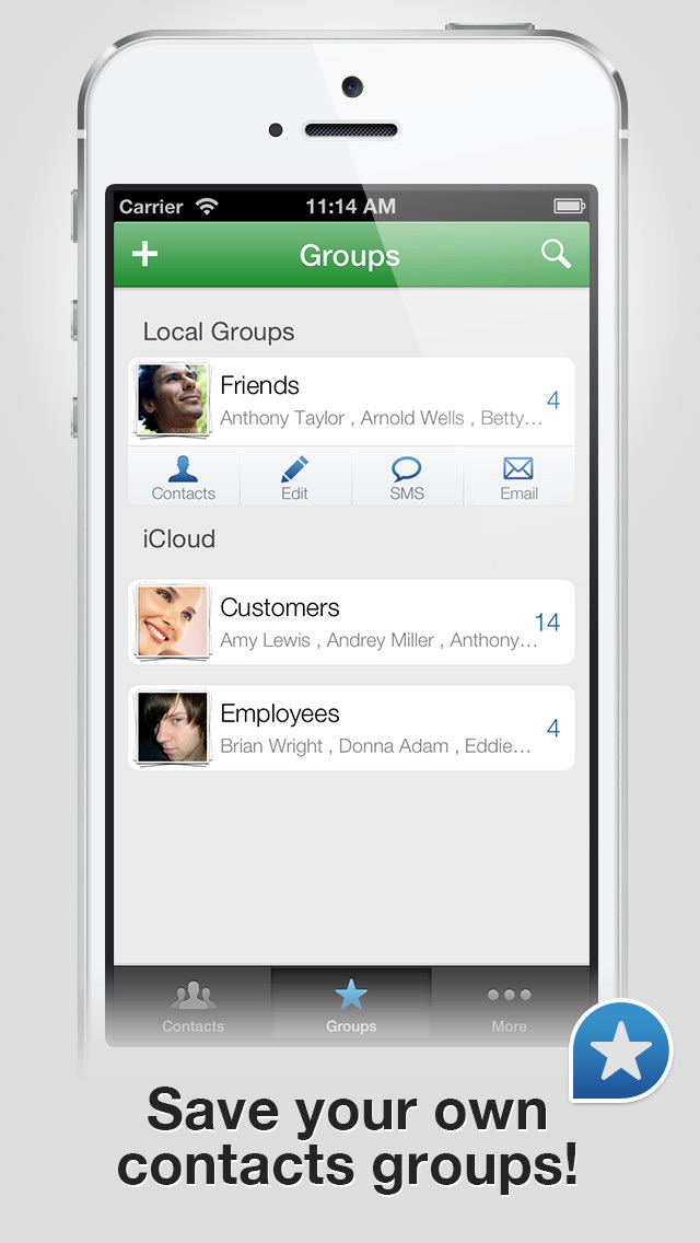 Group Text Pro - Send SMS,iMessage,Email Message In Batches Screenshot 2