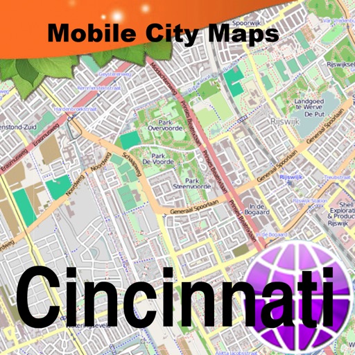 Cincinnati Street Map icon