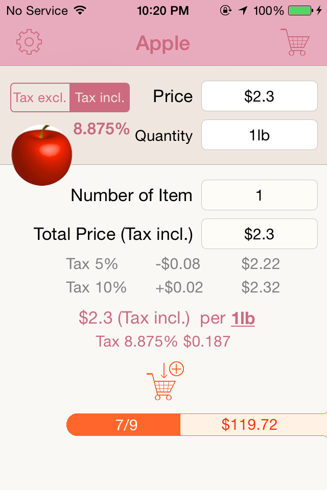 Calc - Unit Price Calculator