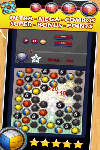 A Sports Ball Match 3 Strategy Game Free by Awesome Wicked Games screenshot 2