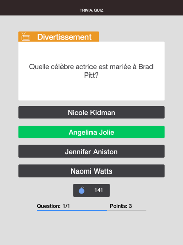 Screenshot #6 pour Trivia Quiz - Devine la bonne réponse, jeu fun et gratuit!