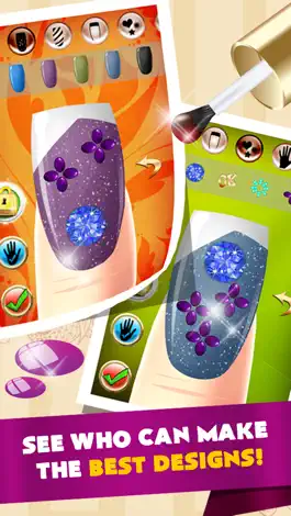 Game screenshot A Best Friends Sleepover Nail Salon Maker - Free Games hack