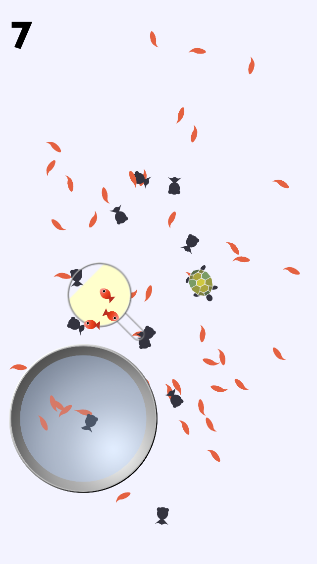 Screenshot #2 pour 金魚すくい