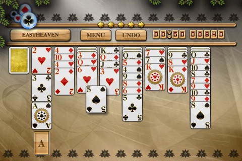 EastHeaven Solitaire HD Free - The Classic Full Deluxe Card Games for iPad & iPhone screenshot 2