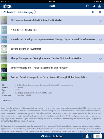 HIMSS eBooks screenshot 3