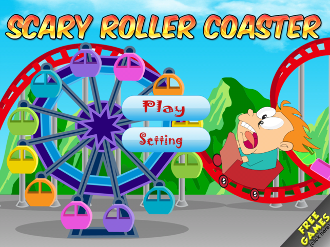 ‎Scary Rollercoaster Theme Park Rush - Tilt Strategy Game Screenshot