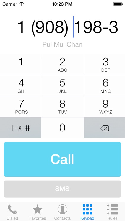 Edit Before Call/SMS