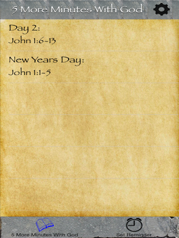 Screenshot #5 pour 5 More Minutes With God
