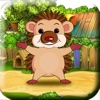 Bouncing Hedgehog! - Help The Launch Tiny Baby Hedgehog To Catch His Food!