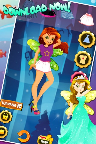 Fairy Mermaid Dress Up - Undersea Palace Make Over Salon screenshot 4