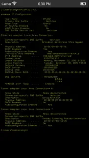 cmd line - ms dos, cmd, shell ,ssh, windows, terminal, console, server auditor iphone screenshot 2