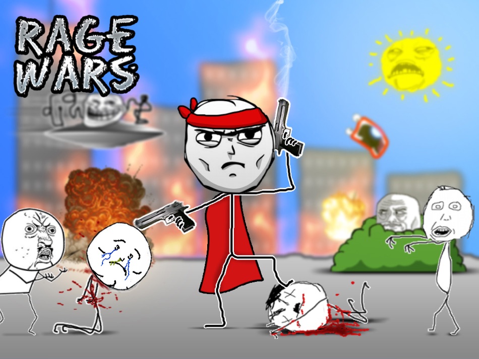 Rage Wars HD - Meme Shooter - 1.8 - (iOS)