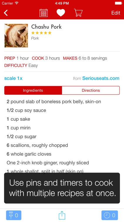 Paprika Recipe Manager for iPhone