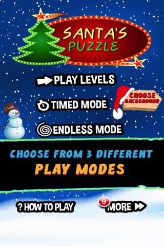 Santa’s Puzzle - Addicting Match Three Christmas Game screenshot 2