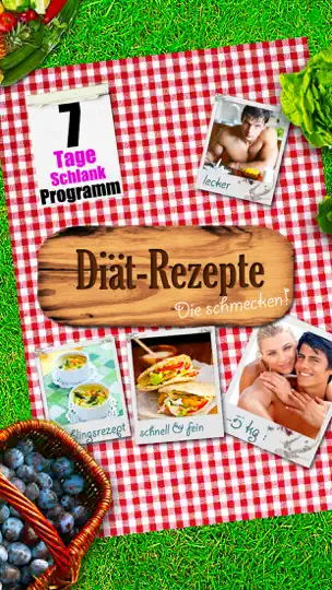 Screenshot von Diät-Rezepte - 7 Tage Schlank-Kur Zum Abnehmen auf dem iPhone 1