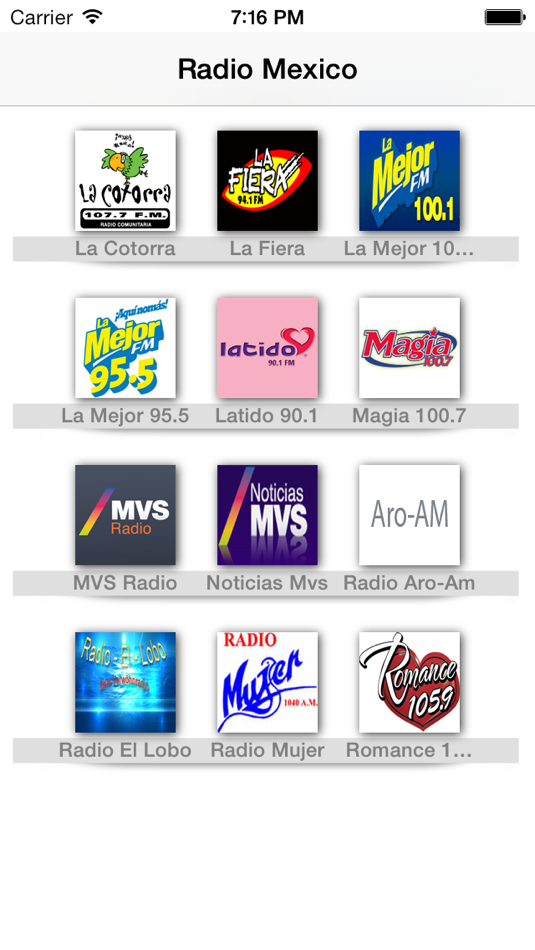 Mi radios México: Mexicana Todas las radios en la misma aplicación! Saludos de radio;) - 2.0 - (iOS)
