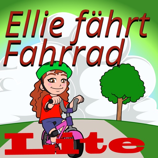 Ellie fährt Fahrrad Lite