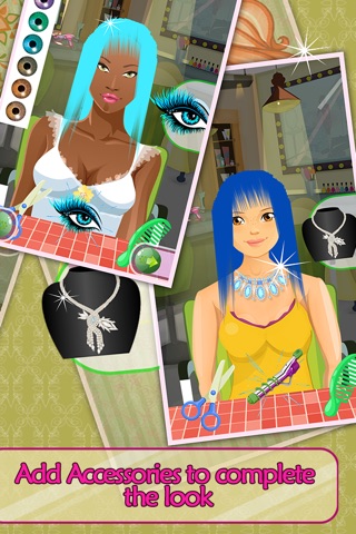 Hair Salon Story Kids screenshot 4