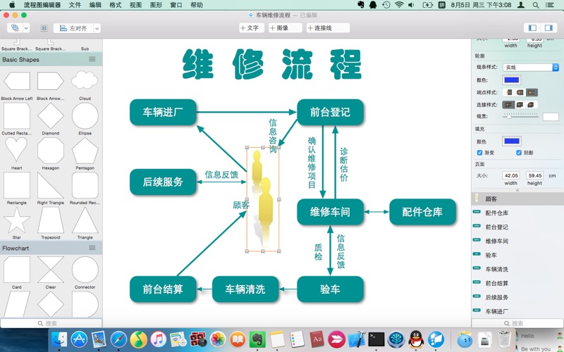 流程图编辑器高级版