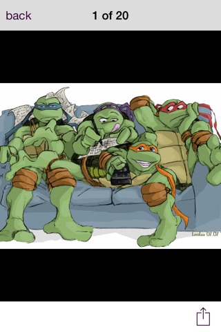 Cartoon wallpaper for Teenage Mutant Ninja Turtles unofficial version screenshot 2