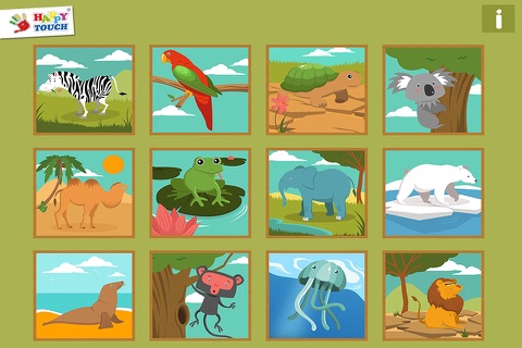 ANIMALS-GAMES Happytouch® screenshot 3