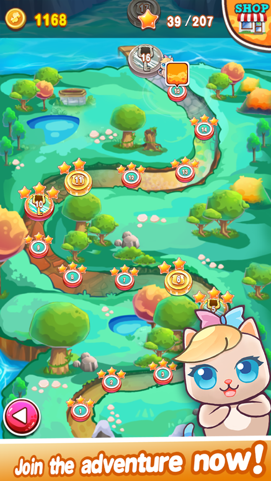 #3. Bubble cat 2 (iOS) By: Shenzhen Runqian Technology Limited