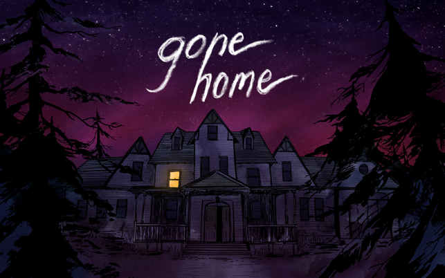Gone Home-skjermbilde