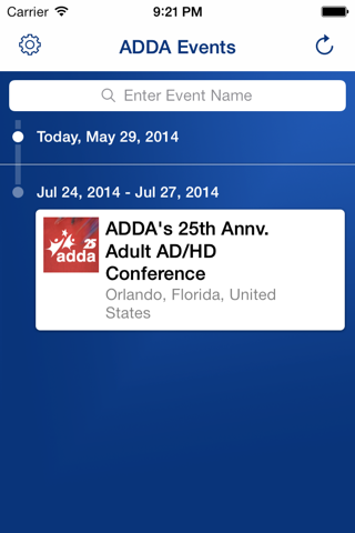 ADDA Conference screenshot 2