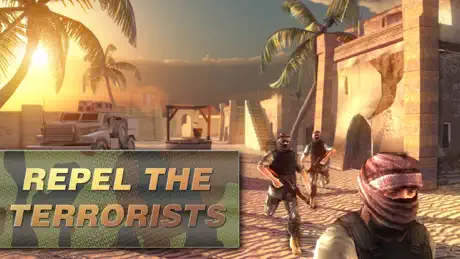 Army War - Desert Battlefield Free