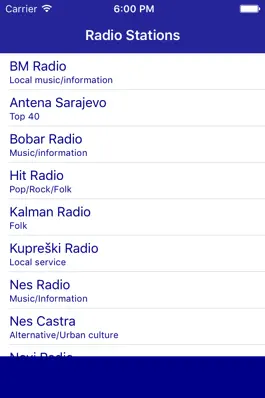 Game screenshot Radio Bosnia FM - Streaming and listen to live online music, news show and Bosnian Hercegovina charts muzika mod apk