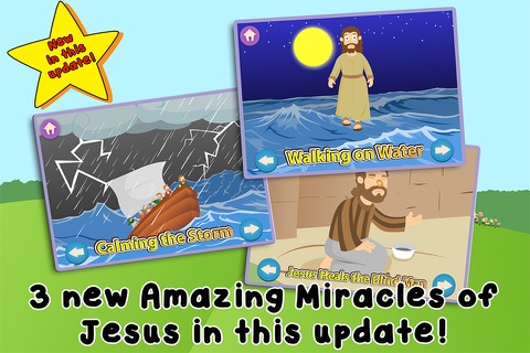 The Amazing Miracles of Jesus: Learn about God with Children’s Bible Stories, Games, Songs, and Narration by Joni of Joni and Friends! screenshot 2