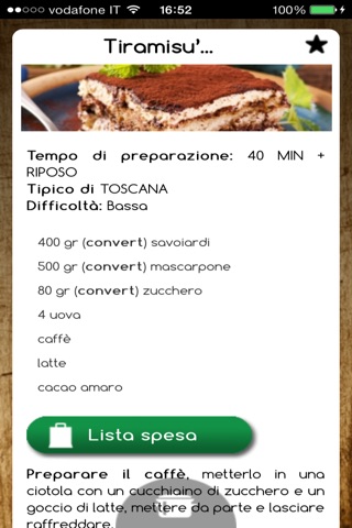 Italian Recipes from Italy, the Best App for Italian Food, to became a real Master Chef screenshot 3